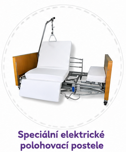 Speciální elektrické polohovací postele